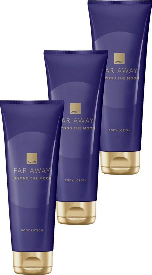 Far Away Beyond The Moon Vücut Losyonu 125 Ml. Üçlü Set