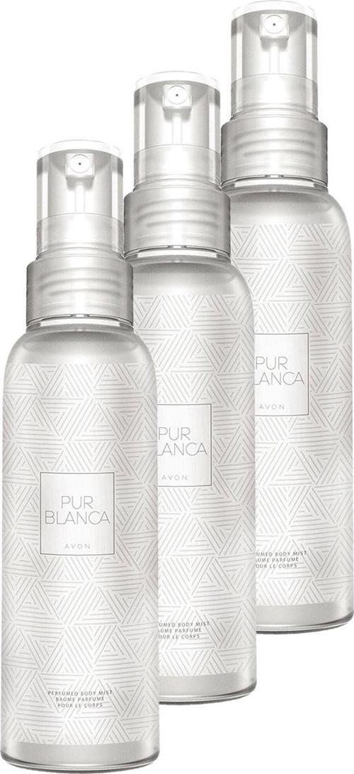 Pur Blanca Kadın Vücut Spreyi 100 Ml. Üçlü Set