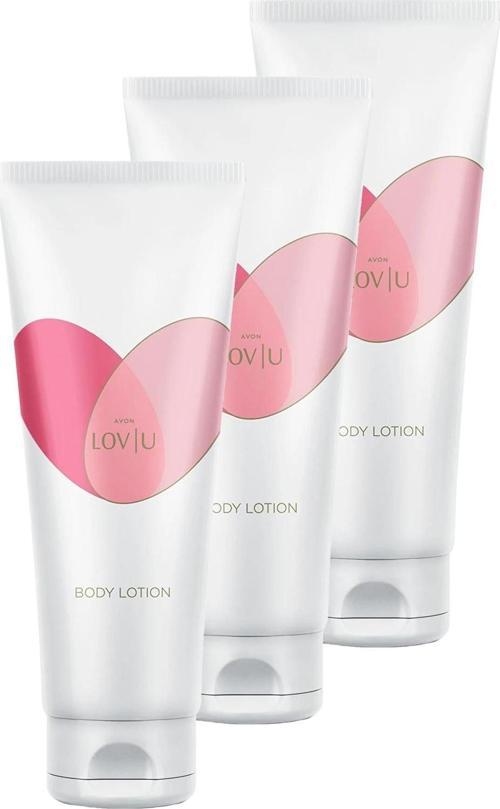 Lov U Kadın Kadın Vücut Losyonu 125 Ml. Üçlü Set