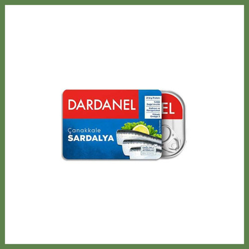 HOBİBAHÇEM Zeytinyaglı Sardalya 125gr 1 Adet HB006