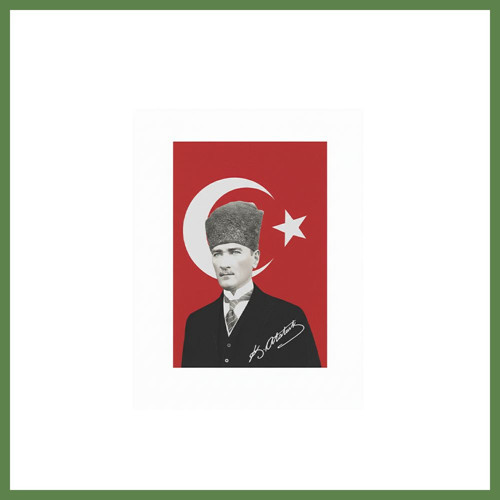 HOBİBAHÇEM 70X105cm Atalı Bayrak HB006