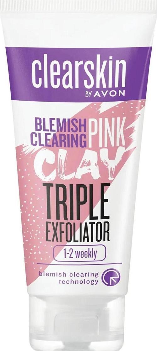 Clearskin Leke Karşıtı 3'ü 1 Arada Pembe Kil Scrub 75 Ml.