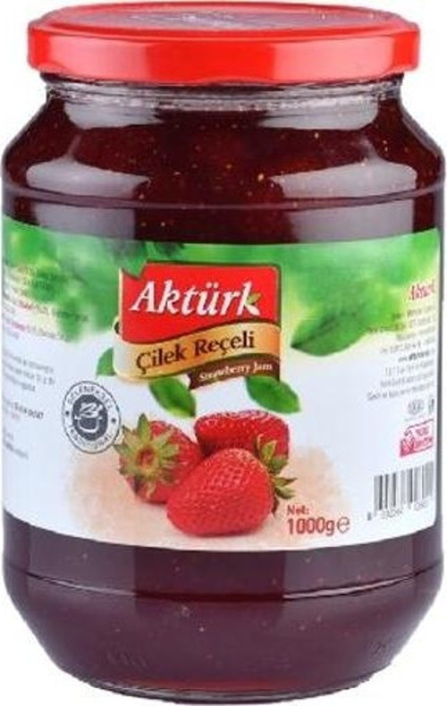 Çilek Reçeli 1000 Gr. (6'lı)