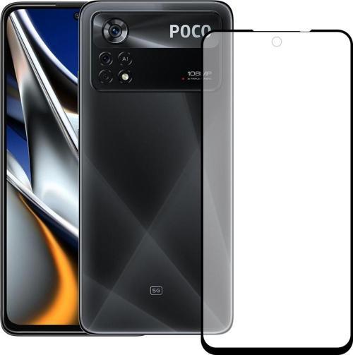 Xiaomi Poco X4 Pro 5G Ekran Koruyucu Seramik Mat Nano 9D Tam Kaplama Siyah