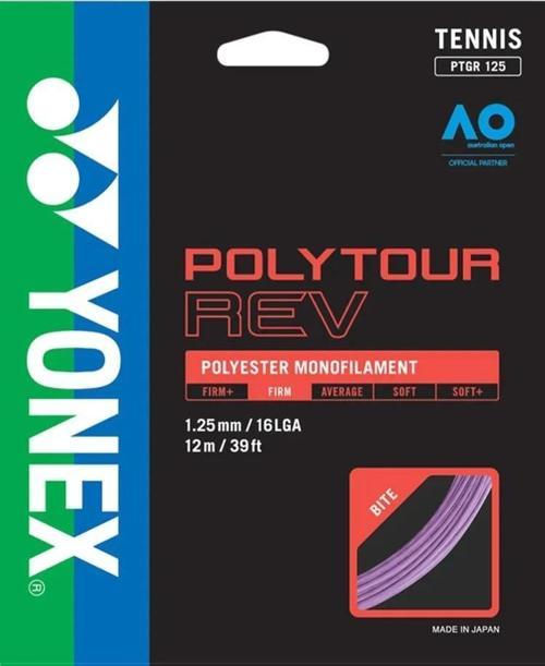 Poly Tour Rev 1.25 12M Mor Tenis Kordajı
