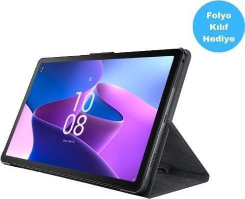 Tab M10 Plus (3rd Gen) TB128FU 4GB RAM 128GB 2K 10.6" Wifi Tablet ZAAS0033TR Kılıf Hediyeli