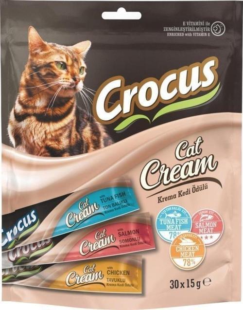 Karışık Çoklu Krema Kedi Ödülü 30x15g