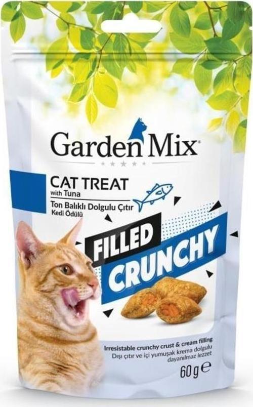 Gardenmix Ton Balıklı İçi Dolgulu Kedi Ödülü 60gr
