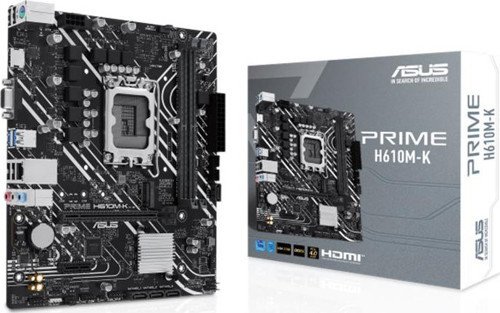 PRIME H610M-K DDR5 5600MHZ 1XVGA 1XHDMI 1XM.2 USB 3.2 MATX 1700P (12. / 13. VE 14. NESİL İŞLEMCİ UYUMLU)