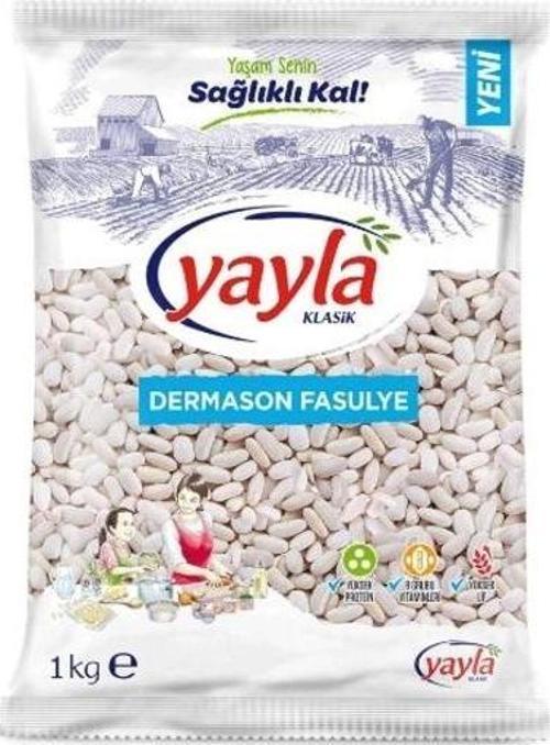 Dermason Fasülye 1000 Gr. (Bakliyat) (12'li)