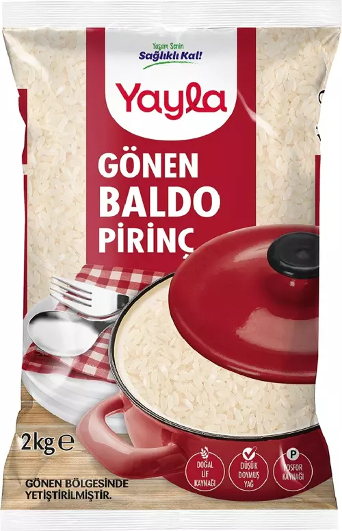 Baldo Pirinç Gönen Bölgesi Mahsulü 2 kg