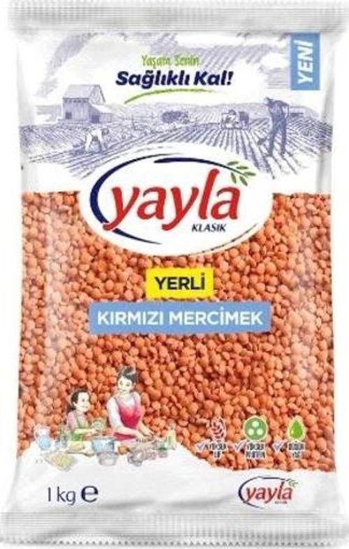 Kırmızı Mercimek 1000 Gr. (Bakliyat) (2'li)