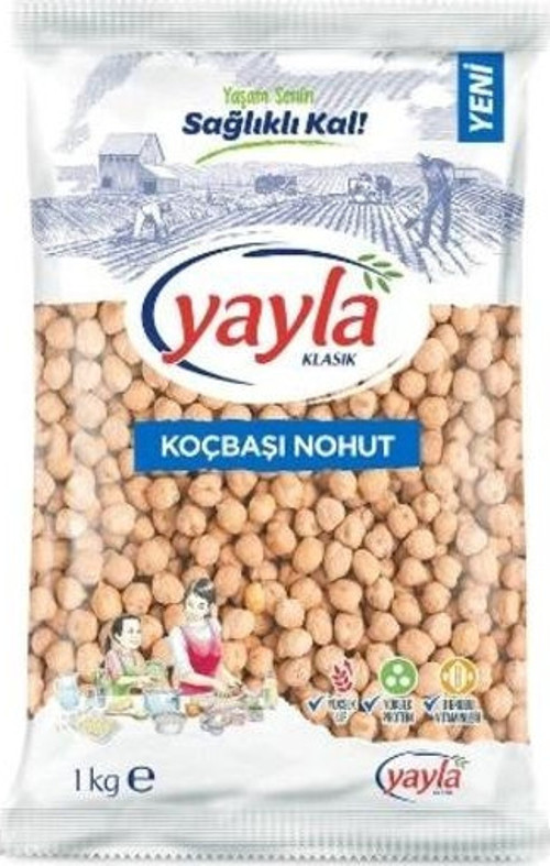 Koçbaşı Nohut 1000 Gr. (Bakliyat) (4'lü)