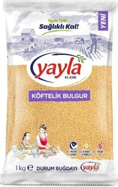 Köftelik Bulgur 1000 Gr. (Bakliyat) (4'lü)