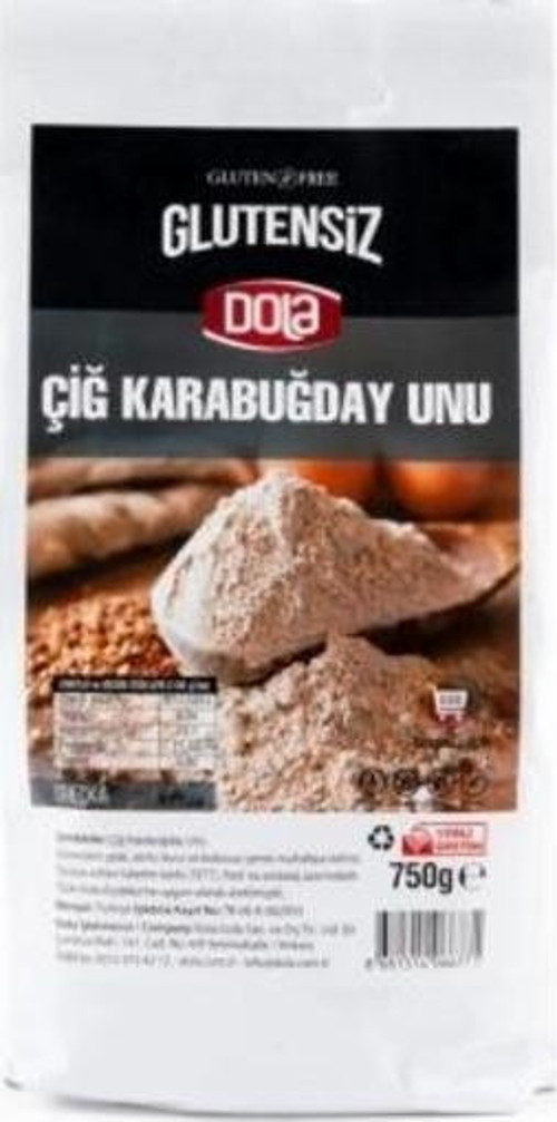 Glutensiz Karabuğday Unu 750 Gr. (6'lı)