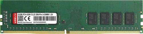 32GB 3200 DDR4 PC RAM SOĞUTUCUSUZ