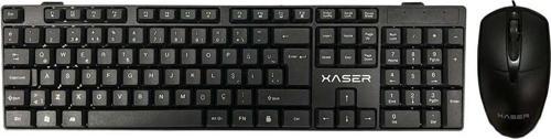 KM-881 Siyah USB Combo Q Standart Klavye + Mouse Set