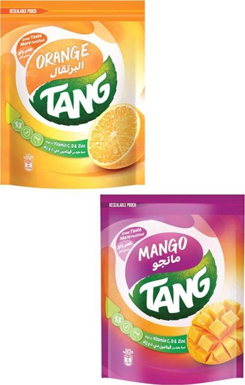 Mango ve Portakal Aromalı Toz İçeçek Meyve Suyu 2 x 375 G