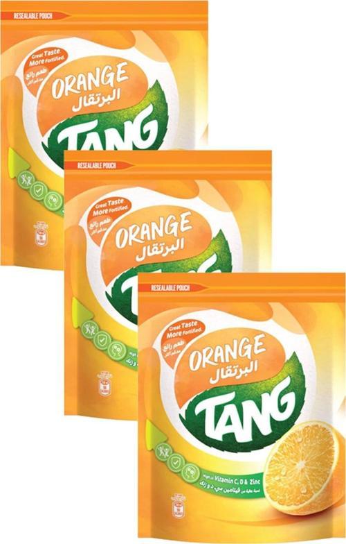 Portakal Aromalı Toz İçeçek Meyve Suyu 3 x 375 G