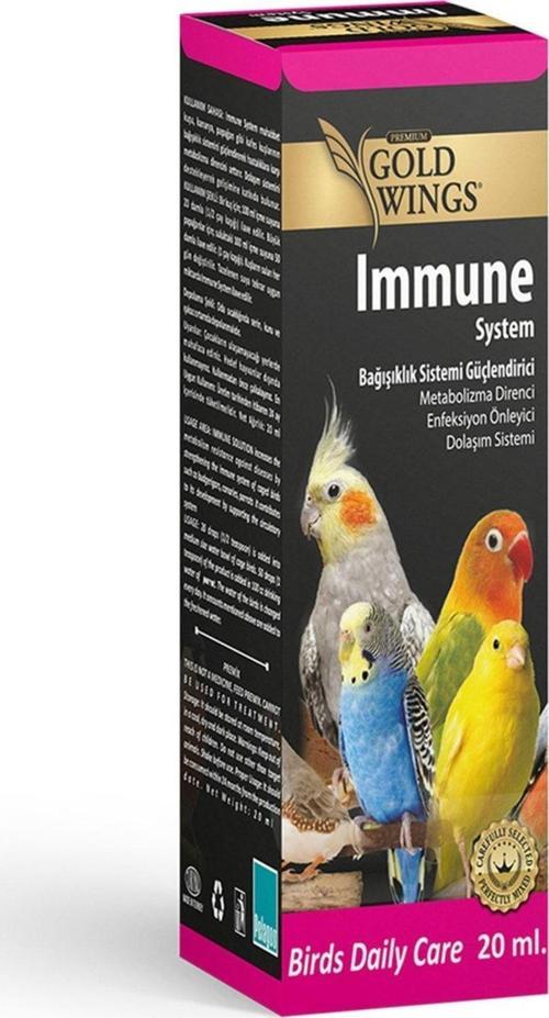 Kuşlarınız Için Enfeksiyon Önleyici - Bağışıklık Güçlendirici - 20 Ml