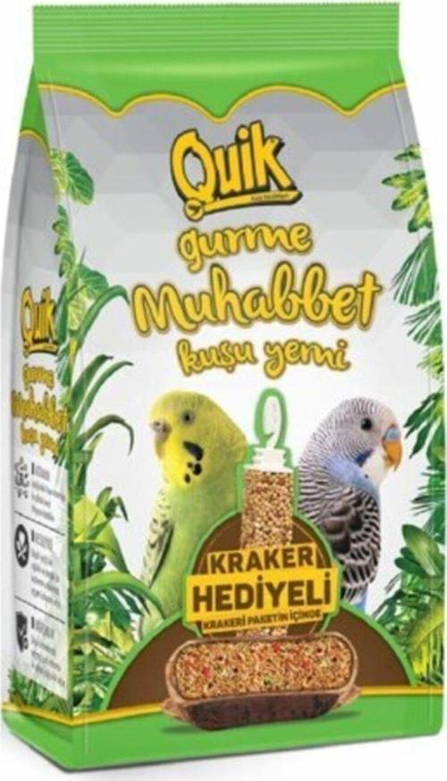 Gurme Muhabbet Kuşu Yemi 500 Gr - Tekli