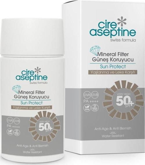 Mineral Filtreli Güneş kremi Yaşlanma ve Leke 50 SPF 50 ml