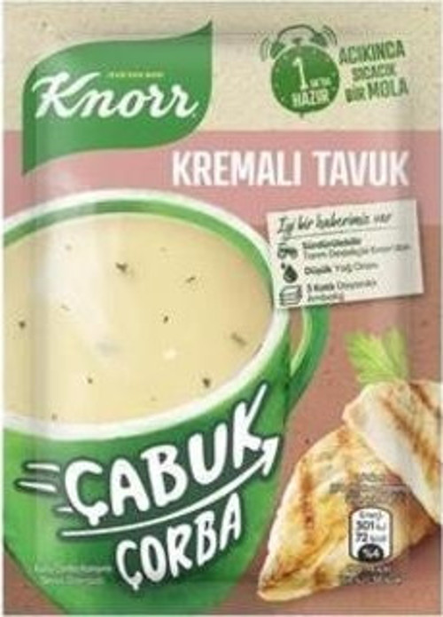 Çabuk Kremalı Mantar Çorbası 19 Gr. (4'lü)