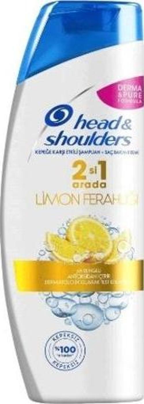 Head and Shoulders Şampuan 350 ml. Limon Ferahlığı 2IN1 (12'li)