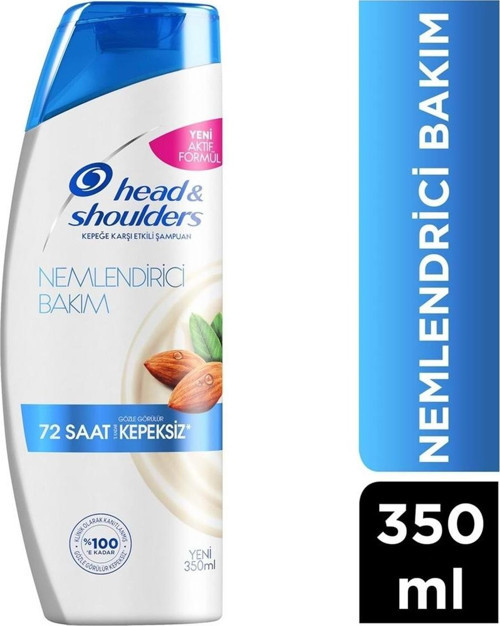 Head and Shoulders Şampuan 350 ml. Nemlendirici Bakım (4'lü)
