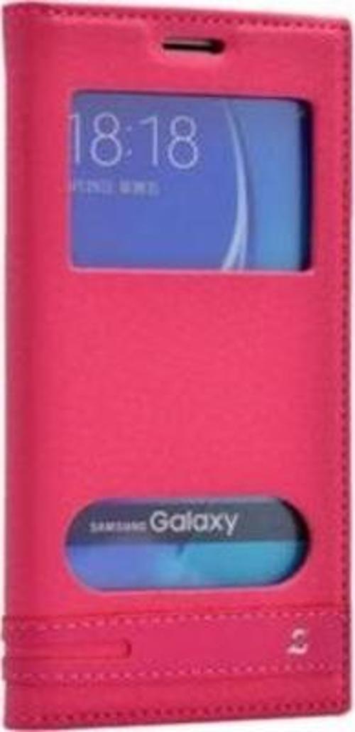 Galaxy J5 Kılıf Kapaklı Pencereli Kılıf