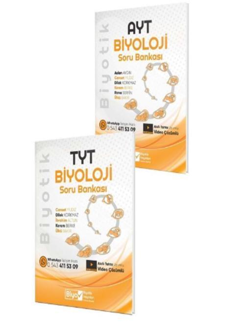 Biyotik Yayınları Tyt ve Ayt Biyoloji Soru Bankası