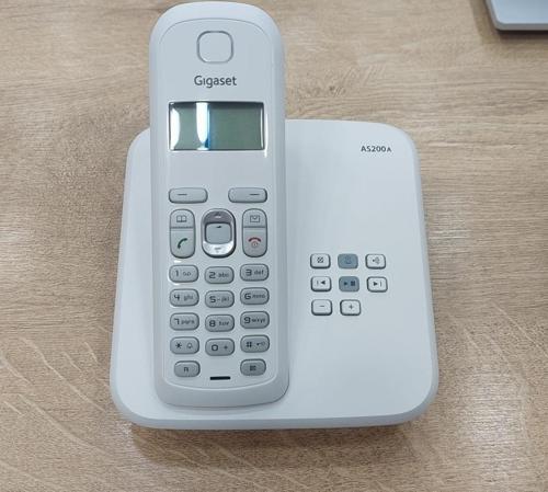 AS200A Telesekreterli Telsiz Telefon Beyaz
