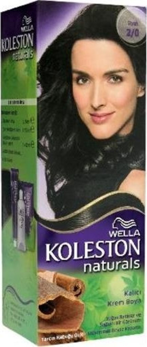 Koleston Naturals Saç Boyası Siyah 2/0 (4'lü)