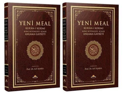 Açıklamalı Yeni Meal Seti - 2 Kitap Takım - Şamua