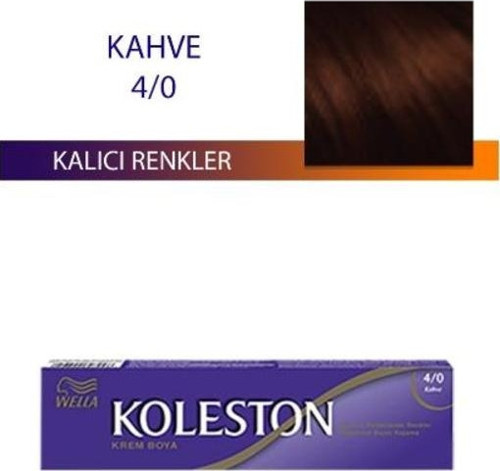 Koleston Tüp Saç Boyası Kahve 4/0 (12'li)
