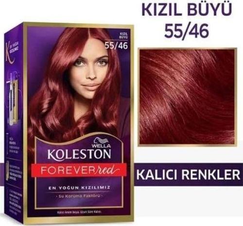 Koleston Tüp Saç Boyası Kızıl Büyü 55/46 (12'li)