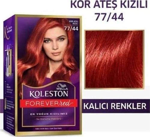Koleston Tüp Saç Boyası Kor Ateşi Kızılı 77/44 (2'li)
