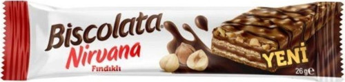 Nirvana Fındıklı Gofret 26 Gr. (12'li)