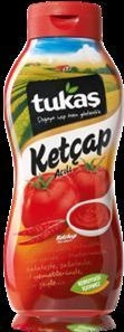 Acılı Ketçap 650 Gr. (12'li)