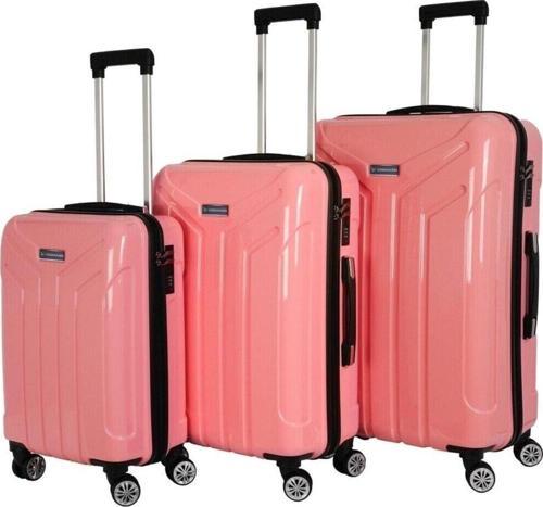 Vela Pembe 3 Lü Valiz Seti