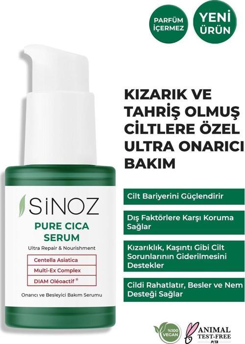 Pure Cica Ultra Onarıcı ve Besleyici Bakım Serumu