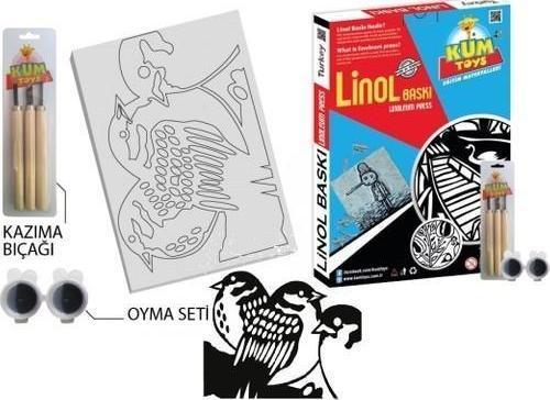 KumToys Linol Baskı A4 