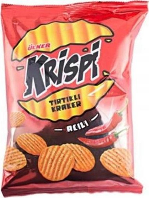 Krispi Tırtıklı Kraker Acılı 45 Gr. (2'li)