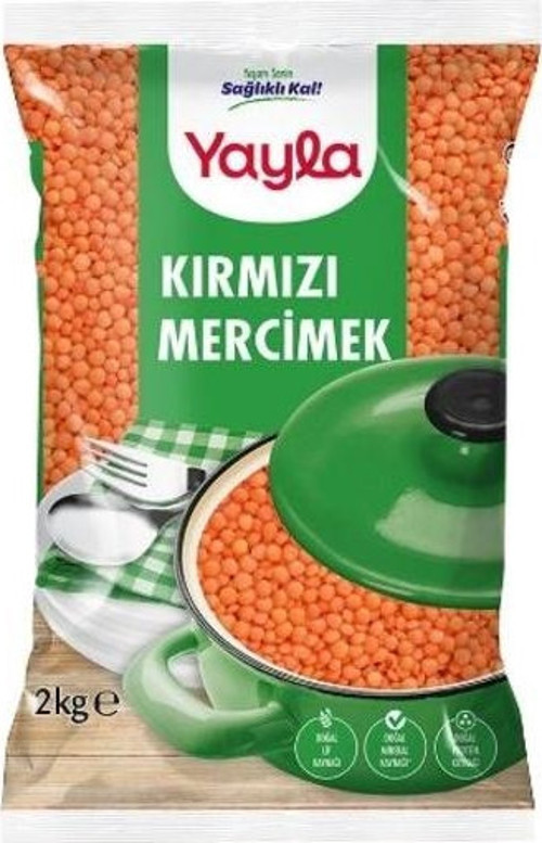 Kırmızı Mercimek 2000 Gr. (6'lı)