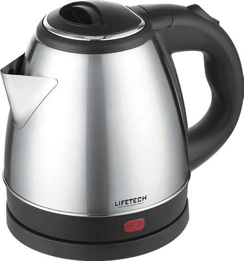 LIFETECH OTEL TİPİ SU ISITICI KETTLE 1.2 LİTRE INOX