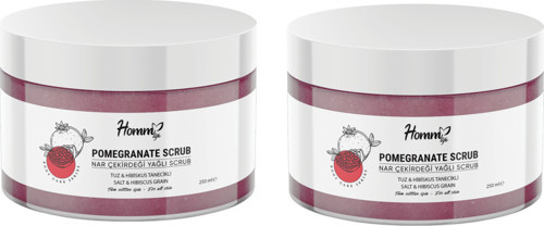 Nar Çekirdeği Yağlı Bitki Tanecikli Scrub 250 Ml - 2 Adet