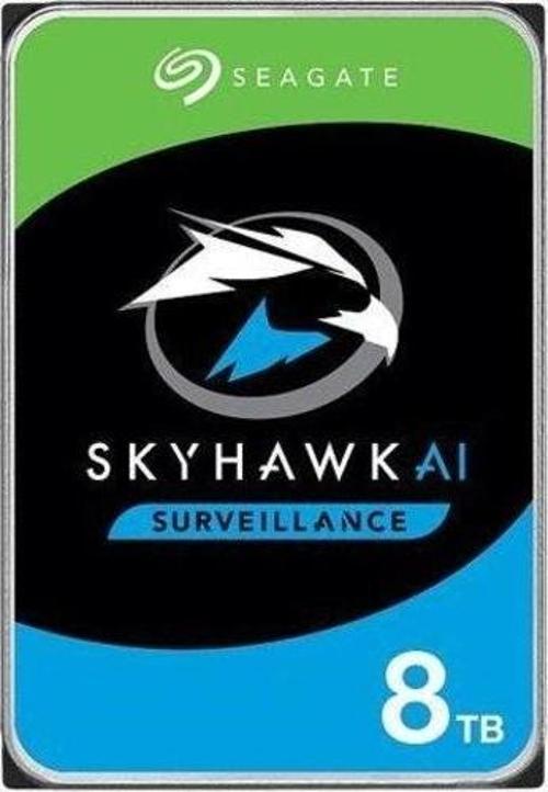 8TB ST8000VE001 Skyhawk  256MB 3.5” SATA 3 7200Rpm 7-24 Güvenlik (İthalat)