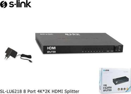 SL-LU6218 8 Port 4k-2k Hdmı Splitter