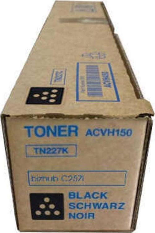 Konica Minolta TN-227K Black Siyah Orjinal Fotokopi Toneri Bizhup C257i