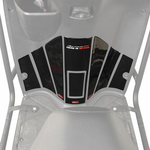 Honda Activa 125 2023-2024 Uyumlu Tank Pad Seti Karbon